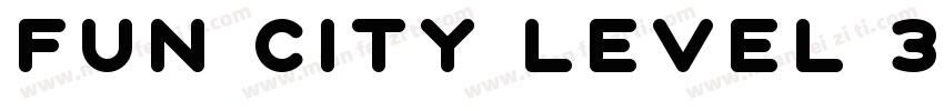 Fun City Level 3 Basic字体转换